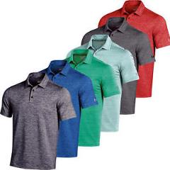 Under Armour Elevated Heather Polo Golf Shirt Mens New Choose Color/Size