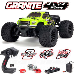 ARRMA AR102665 1/10 GRANITE 4x4 MEGA Monster Truck RTR Green / Black