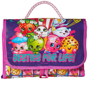 Shopkins Carrier “Besties For Life” Collectible Tri-Fold Carrying Case For Kids