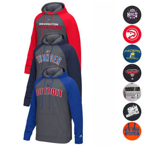 NBA Assortment of Team Color Full Zip Pullover Hoodie Collection by Adidas Men's