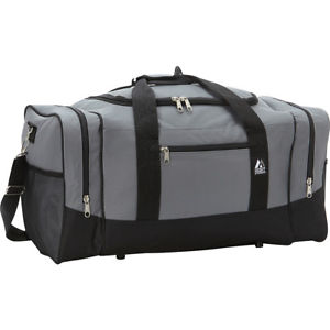 Everest 25" Sporty Gear Bag 8 Colors Travel Duffel NEW