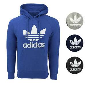 adidas Men's Originals Trefoil Hooded Sweatshirt