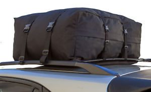 Roof Top Cargo Rack Carrier Waterproof Luggage Travel 10 cf Storage For SUV AUTO