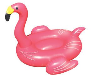 Swimline Giant Inflatable Ride-On Flamingo Float For Swimming Pools | 90627