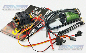 Castle Sindwinder SCT Waterproof ESC 1410-3800KV 3.17mm Brushless Sensored Motor