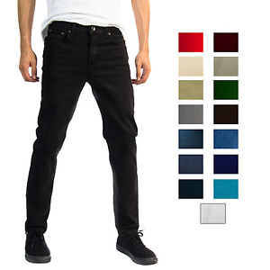 Alta Premium Designer Fashion Mens Slim Fit Skinny Stretch Denim Pants Jeans