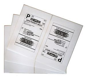 Labels 8.5x5.5 1000 Shipping 8.5x5.5 Half-Sheet Self Adhesive VM Brand Label