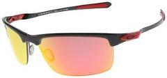 Oakley Carbon Blade Sunglasses OO9174-06 Ruby Iridium Polarized | Ferrari | BNIB