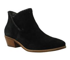 New Jack Rogers Womens Sadiesuede Black Ankle Boots Size 7