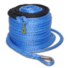 92'x2/5" Winch Synthetic Rope Cable w Thimble Sleeve 17500 12000 10000 8000lb