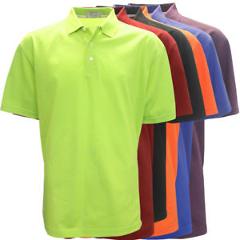 Tabasco Performance Solid Pique Polo Golf Shirt