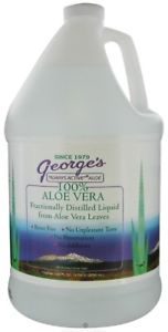 George's Aloe - 100% Aloe Vera Liquid Gallon - 128 oz.