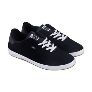 Etnies The Scam Mens Blue Suede Lace Up Skate Shoes