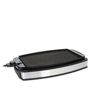 Wolfgang Puck Reversible Grill and Griddle Cook Center BRGG0100 Stainless Steel