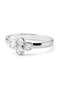 Charles & Colvard Forever Classic Clover Kensington Moissanite Ring