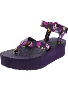 Teva Women's Flatform Sandal Floral Ankle-High