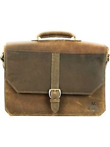 Ace & Archer Men's Messenger Ii Leather Bag