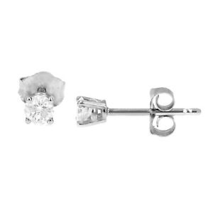 1/5 cttw Diamond Stud Earrings 14K Gold