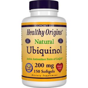 Healthy Origins - Ubiquinol Kaneka QH 200 mg. - 150 Softgels