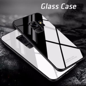 Tempered Glass Phone Case For Samsung Galaxy A6 A8 Plus J4 J6 J2 2018 J7 Pro J5 J3 2017 S8 S9 Plus Note 8 Luxury Silicone Cover