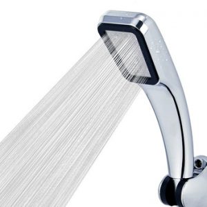 Top Quality 300 Holes High Pressure Shower Head Water Saving Rainfall Chrome Shower Head Bathroom Square Spray Nozzle Head ZJ001