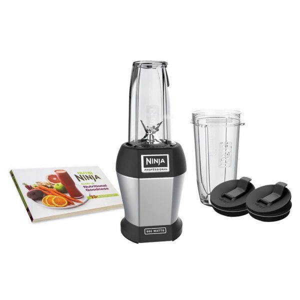 Nutri Ninja BL456 900W Professional Blender with Cups (Certified Refurbished)