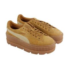 Puma Womens Fenty by Rihanna Riri Tan Cleated Creeper 36626802 Sneakers Shoes