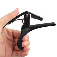 Quick Change Tune Clamp Key Trigger Capo For Acoustic Electric Guitar