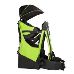 Deluxe Adjustable Baby Carrier Outdoor Light Hiking Child Backpack Camping Green