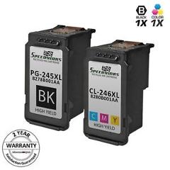 2pk PG-245XL Black & CL-246XL Color Ink for Canon PIXMA iP2820 MG2420 MX492