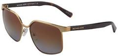 Michael Kors August Womens Sunglasses MK1018 1145T5 Brown Gradient Polarized