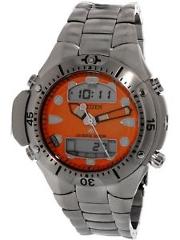 Citizen Men's Promaster JP1060-52Y Silver Stainless-Steel Plated Diving Watch