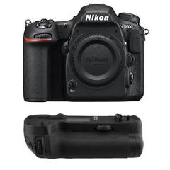 Nikon D500 Digital SLR Camera 20.9MP DX-Format Body + Battery Grip Kit New