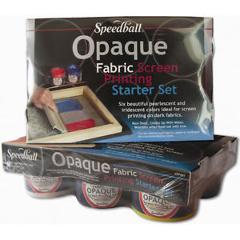 Speedball Art Products Speedball Opaque Fabric Screen Printing Starter Kit-