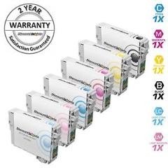 6 Pack Ink Cartridge for Epson T079 Artisan Stylus Photo Printer 1430 1400