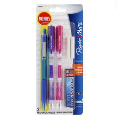 Paper Mate ClearPoint 0.7mm Mechanical Pencil Starter Set (Colors May Vary)