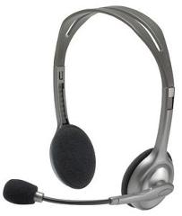 Logitech H110/H111 3.5 mm Noise Cancelling Headset With Mic Gaming for PC MAC