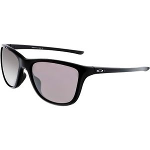 Oakley Men's Polarized Reverie OO9362-07 Black Square Sunglasses