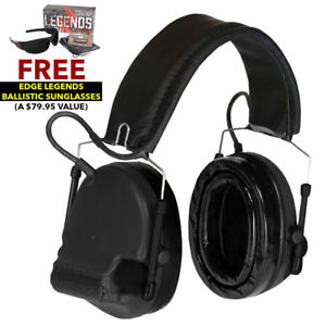 3M Peltor Comtac III Hearing Defenders w/Gel Ear Cushions w/ FREE Edge Eyewear