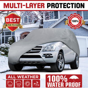 Motor Trend Waterproof Outdoor Van Cover for Auto Car SUV All Weather Protection