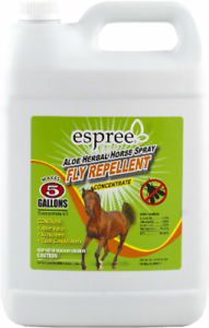 Espree Fly Repellent Aloe Herbal Concentrate Horse Spray 1 Gallon