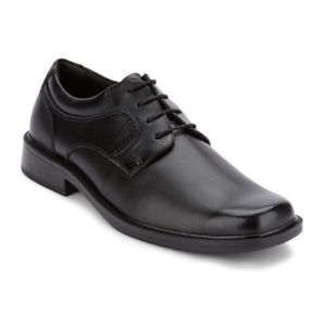 Dockers Men’s Burnett Genuine Leather Rubber Sole Lace-up Oxford Shoe Black