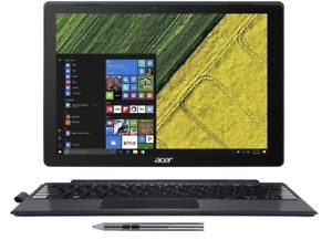 Acer 2 in 1 Switch Alpha 12" QHD Touch Intel i3-6100U 4GB RAM 128GB SSD Win 10
