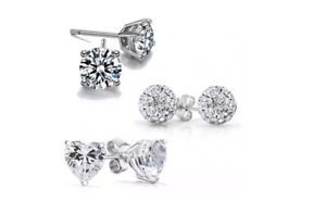 3 Piece Set Stud Earrings