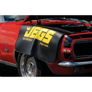 Magnetic Fender Cover Heavy Duty Vinyl Non-Skid Backing 23" x 34" JEGS 65012