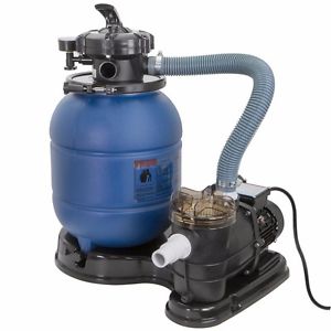 2400GPH 13" Sand Filter .35 HP Above Ground Swimming Pool Pump intex compatible