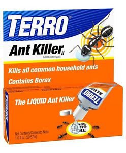 TERRO 1 oz Liquid Ant Killer ll T100 Indoor/Outdoor Bait Pest Control Borax