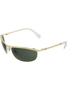 Ray-Ban Men's Olympian RB3119-001-59 Gold Oval Sunglasses