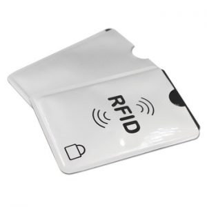 5pcs Anti Rfid Blocking Reader Lock Bank Card Holder Men Women ID Card Case Rfid Protection Metal Credit Card Holder Aluminium