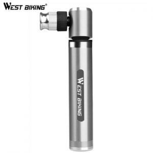 WEST BIKING 89G Portable Mini Bicycle Pump 160 PSI High Pressure Cycling Hand Air Pump Ball Tire Inflator MTB Mountain Bike Pump